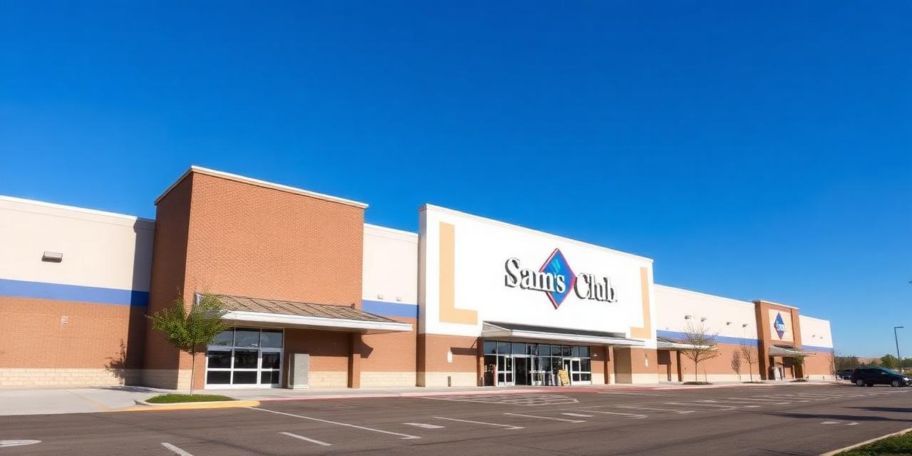Sam's Club warehouse